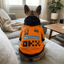 McLaren Dog Hoodie - 2025 F1 Racing Pet Jersey for Dogs & Cats