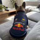 Red Bull Dog Shirt - 2025 F1 Racing Pet Jersey for Dogs & Cats